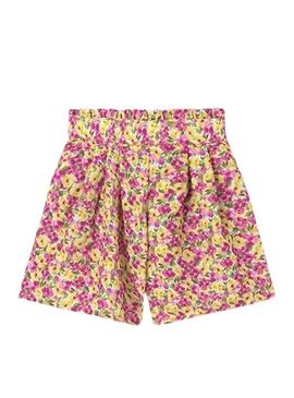 Short Mayoral Flores Multicolor per Ragazza