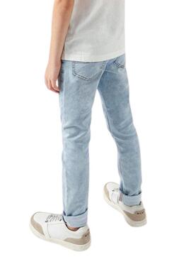 Pantalone in denim Mayoral Soft Denim Jogger chiaro