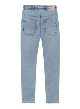 Pantalone in denim Mayoral Soft Denim Jogger chiaro