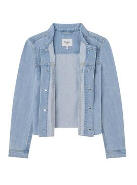 Giacca di jeans Pepe Jeans Isa Blue Girl