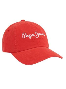 Cappello Pepe Jeans Oni Rosso per Ragazza