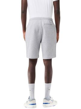 Bermuda Lacoste Jogger Grigie Eco per Uomo