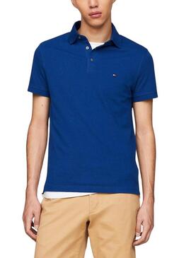 Polo Tommy Hilfiger del 1985 blu scuro per uomo.