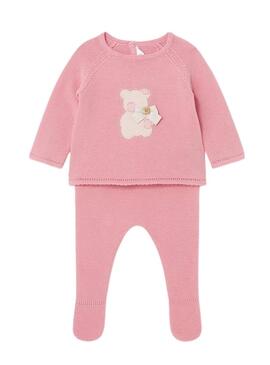 Set Mayoral Fiocco Rosa per Bambino