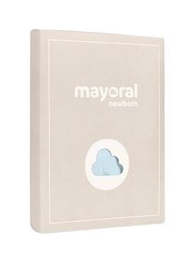 Set Mayoral Salopette Turchese per Bambino