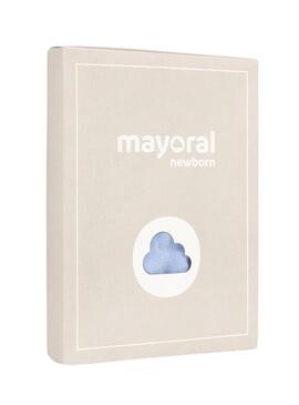 Set Mayoral Ricamato Blu per Bambino