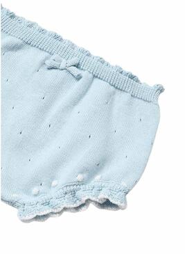 Set Mayoral Tricot Bianco per Bambino