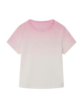 Maglietta Pepe Jeans Orsina Rosa per Bambina