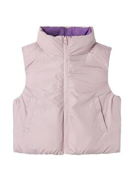 Gilet Name It Mambo viola per ragazze