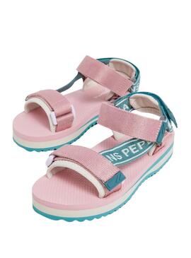 Ciabatte Pepe Jeans Pool Jelly Rosa per Ragazza