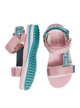 Ciabatte Pepe Jeans Pool Jelly Rosa per Ragazza