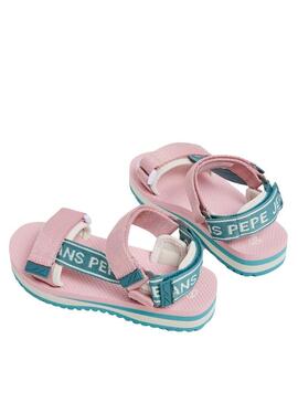 Ciabatte Pepe Jeans Pool Jelly Rosa per Ragazza