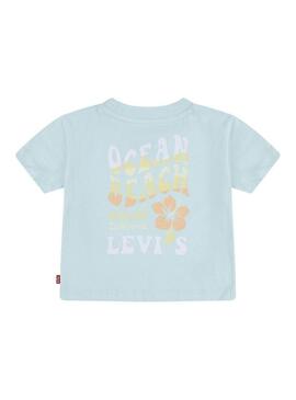 Maglietta Levis Ocean Turchese per Ragazza