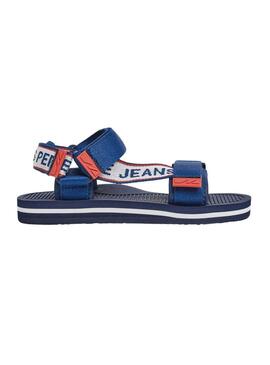 Ciabatte Pepe Jeans Pool One Marino per Bambino