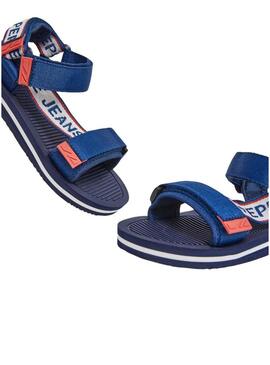 Ciabatte Pepe Jeans Pool One Marino per Bambino