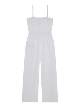 Jumpsuit Pepe Jeans Olivia Bianca Per Ragazza