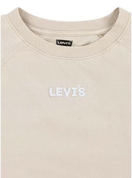 Maglietta Levis Lived Beige per Bambino