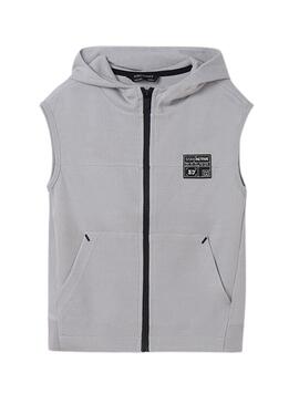 Gilet Sportivo Grigio Mayoral per Bambino