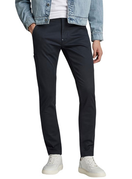 Pantaloni G-Star Skinny Chino 2.0 Tostati Uomo