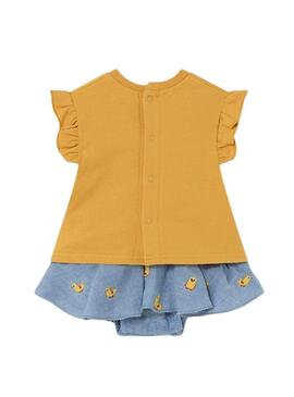 Set Mayoral Gonna Giallo Mais per Bambino