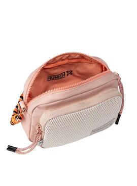 Borsa a Tracolla Munich Camera Deep Rosa per Donna