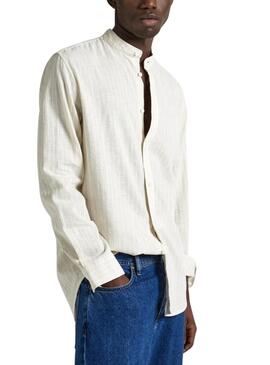 Camicia a righe Pepe Jeans Pamphill per uomo