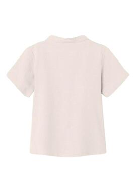 Camicia Name It Faher in lino beige per bambino