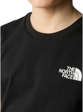 Maglietta The North Face Simple Dome Nero Bambini