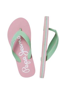 Sandali Pepe Jeans Bay Beach Rosa per Bambina