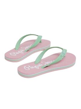 Sandali Pepe Jeans Bay Beach Rosa per Bambina