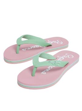 Sandali Pepe Jeans Bay Beach Rosa per Bambina