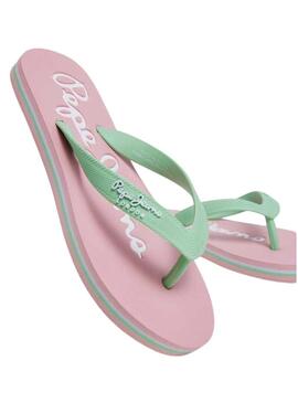 Sandali Pepe Jeans Bay Beach Rosa per Bambina