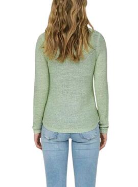 Maglia Only Geena Verde per Donna