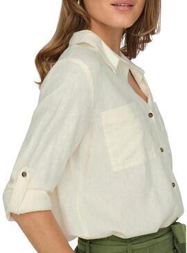 Camicia Bianca Only Yasmin per donna