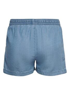 Shorts Only Pema Denim Chiaro Per Donna