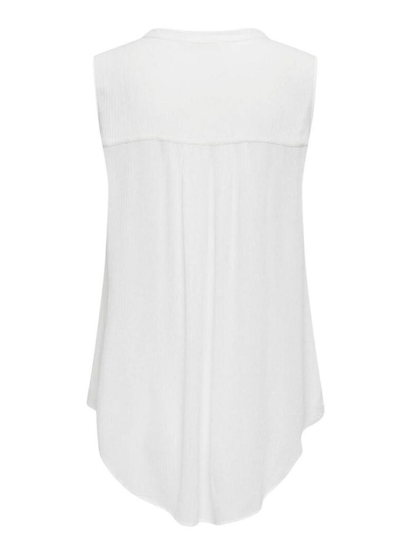 Top Only Jette bianco per donna