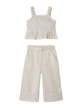 Set Mayoral 2 pezzi Pantaloni a righe per bambina