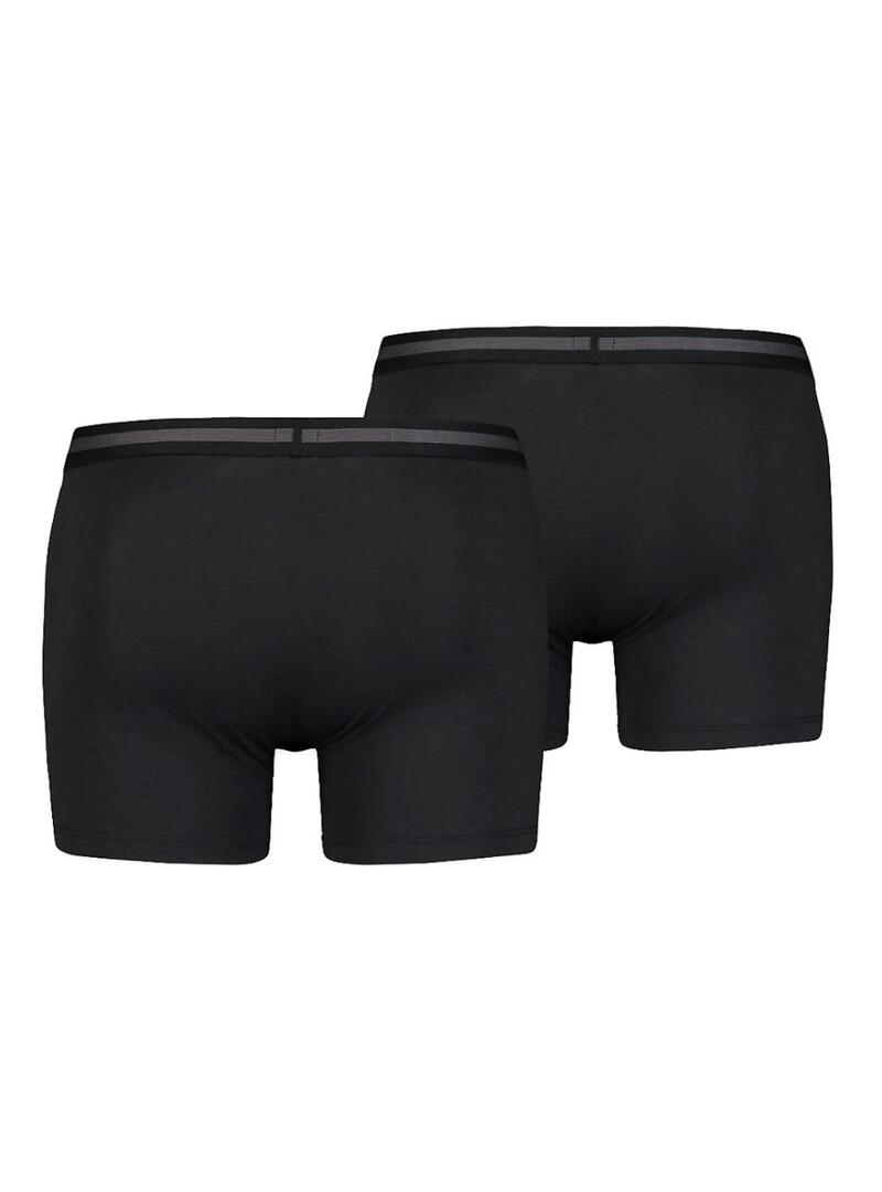 Boxers Levis Tencel Nero per Uomo