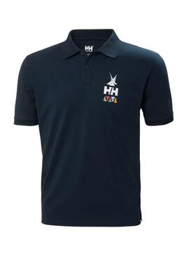 Maglia a maniche lunghe Helly Hansen Koster Navy per uomo