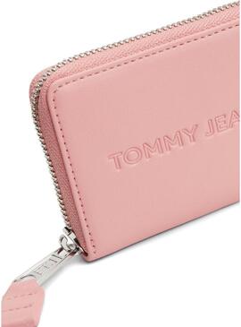 Portafoglio Tommy Jeans Essential Must Small rosa