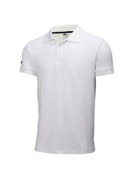 Polo Helly Hansen Crewline bianco per uomo