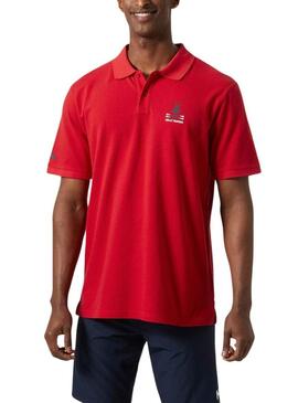 Polo Helly Hansen Koster rosso per uomo.