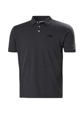 Polo Helly Hansen Malcesine nero antracite per uomo