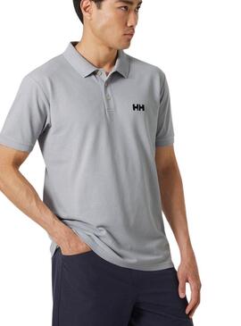 Maglia a maniche lunghe Helly Hansen Malcesine grigia per uomo