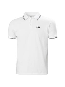 Maglia a maniche lunghe bianca Helly Hansen Genova per uomo