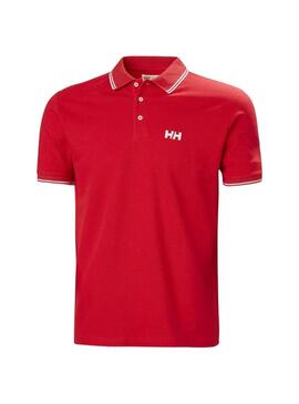 Polo rosso Helly Hansen Genova per uomo.