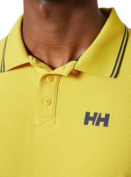 Polo Helly Hansen Kos UPF 50 giallo per uomo