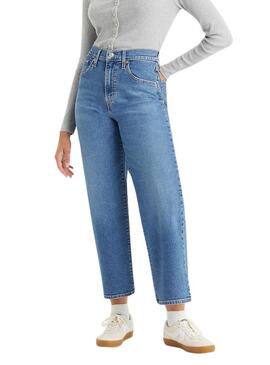 Pantaloni in denim largo Levis Wide per donna.