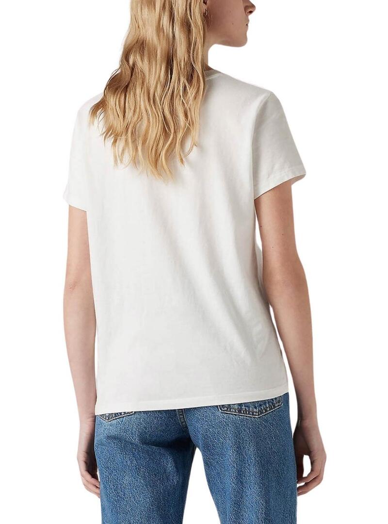 Maglietta Levi's basic bianca per donna