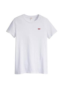 Maglietta Levi's basic bianca per donna